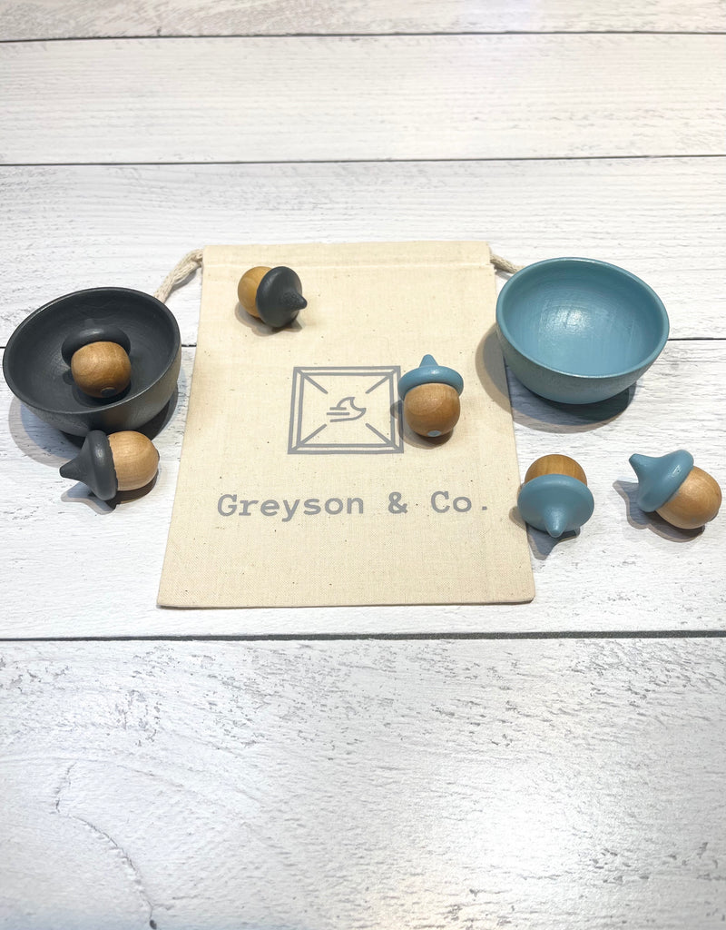 Sorting Cups with Acorns - Greyson & Company